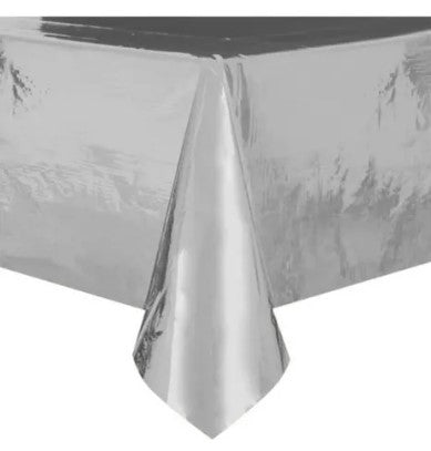 Mantel Metálico Plateado X 1 Uni