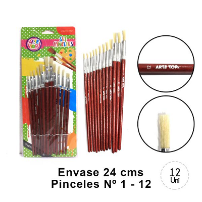 pinceles espatulados PNG