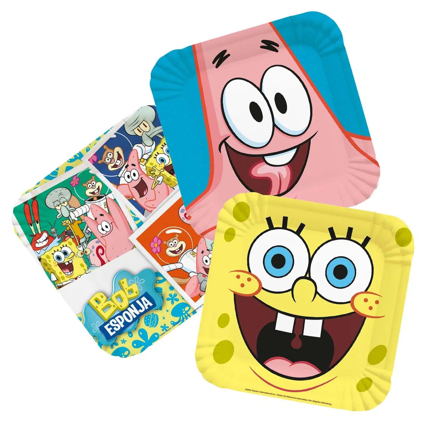 platos bob esponja