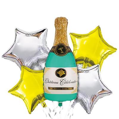 set globos foil botella 154585 4990