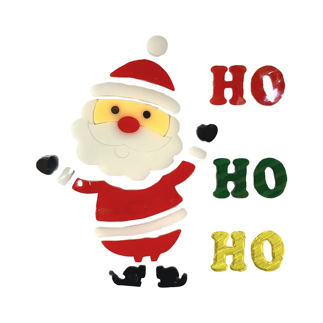 Set Gel HoHoHo 20X20 Cm 1 Uni.