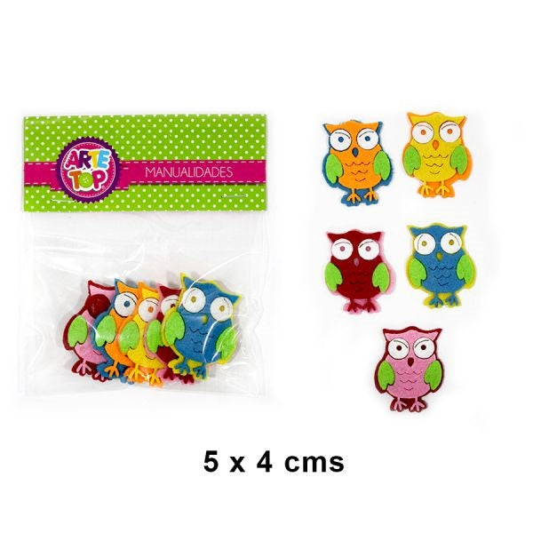 Set Lechuzas Manualidades Arte Top