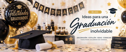 🎓 Ideas para Celebrar una Graduación: Decoración, Cotillón y Globos