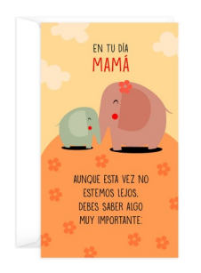 Tarjeta En Tu Día Mamá