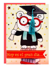 Tarjeta Graduación "Hoy Es El Gran Día..."