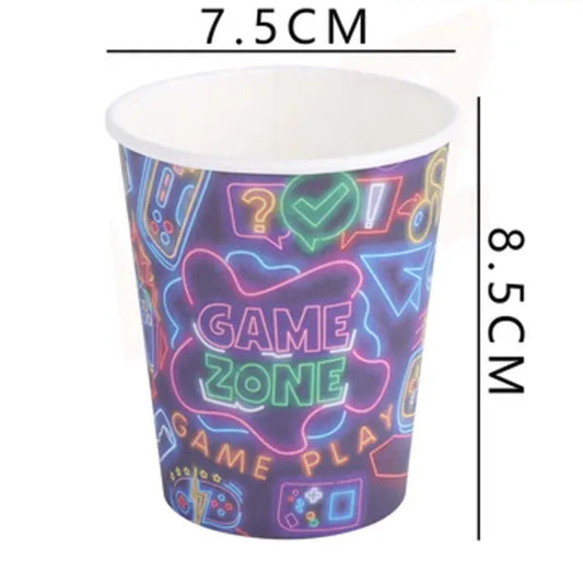 Vasos Polipapel Gamer x 6 Uni.