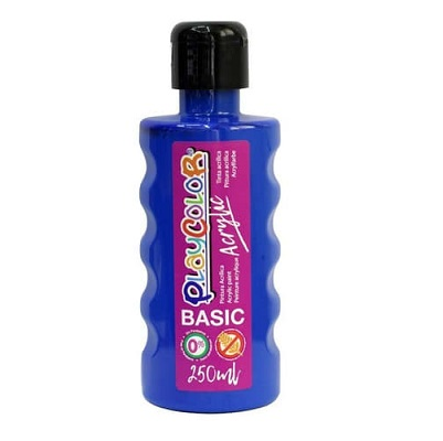Pintura Acrílica Azul Oscuro 250 ml Playcolor