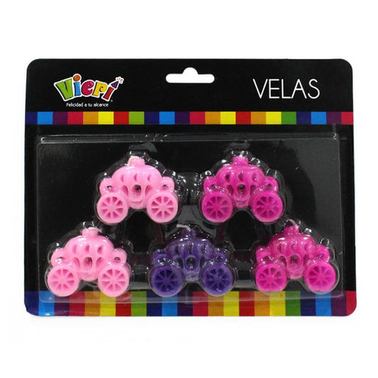 Set Vela Carruaje x 5 Uni