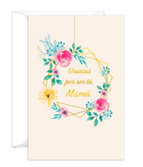 Tarjeta Gracias Por Ser Tú, Mamá