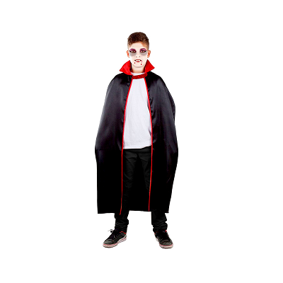 Capa Vampiro Cuello Rojo 90 cm