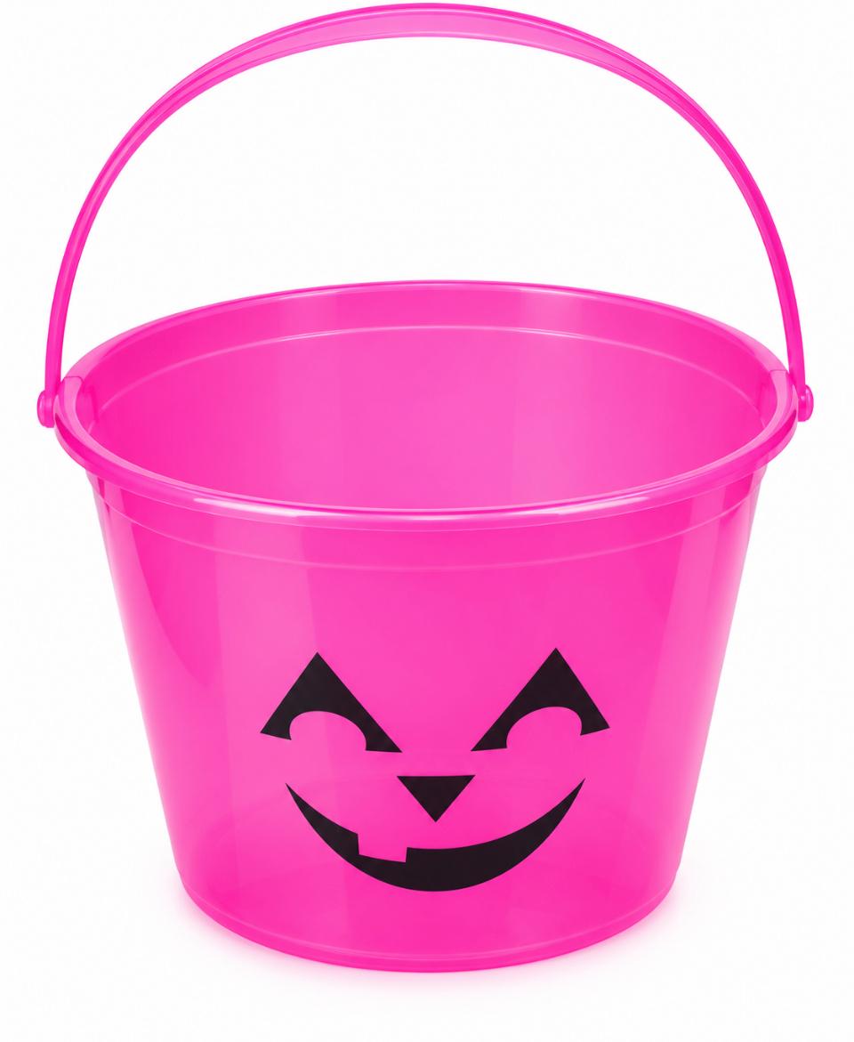 Balde Halloween Fucsia x 1u.