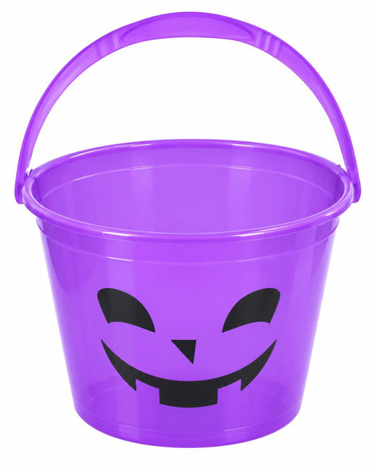 Balde Halloween Morado x 1u.
