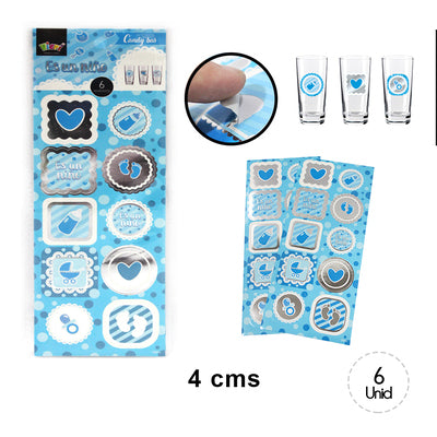 Adhesivos Decorativos Baby Shower Niño