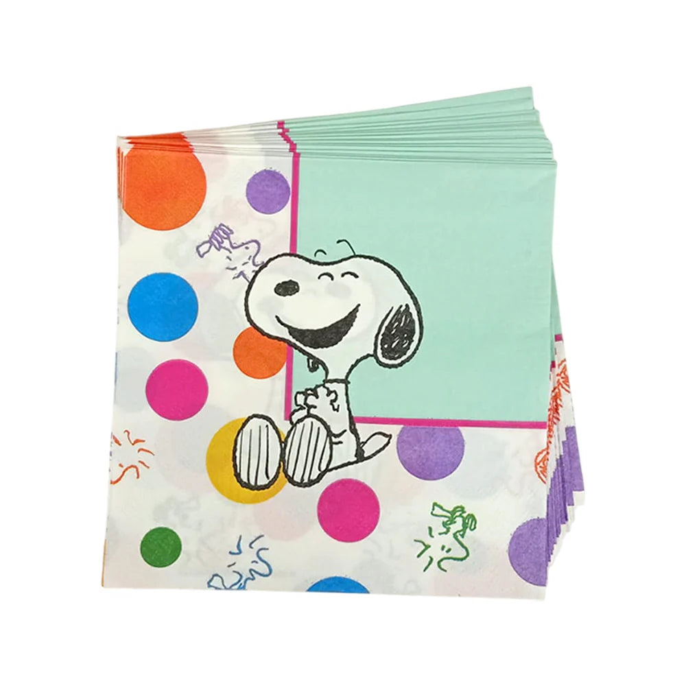 Servilletas de Papel Snoopy x 16 Uni.