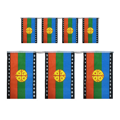 Banderines Tela Mapuche x 1 Uni