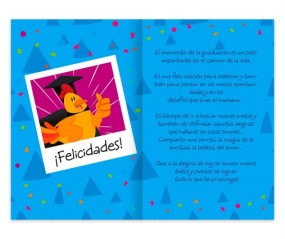 Tarjeta Magnífico Graduado