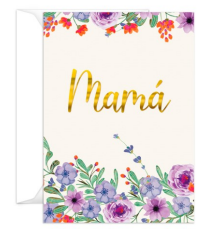 Tarjeta Gracias, Mamá