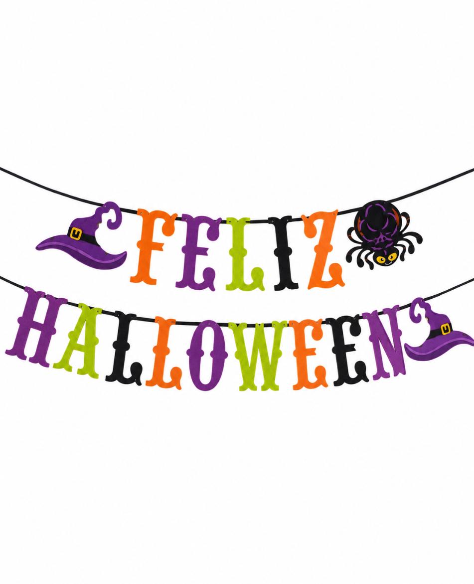 Guirnalda "Feliz Halloween" 2 mts.