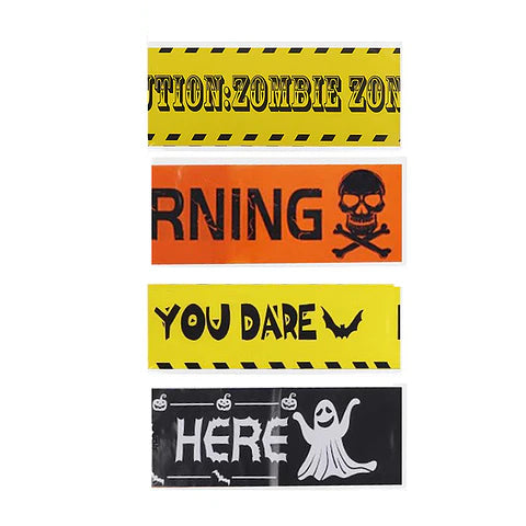 Cinta Halloween 7.6 cm x 5 mts. x 1 u.