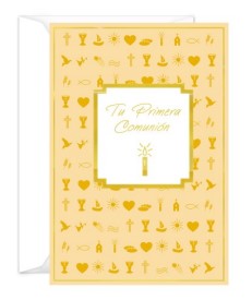 Tarjeta Primera Comunión