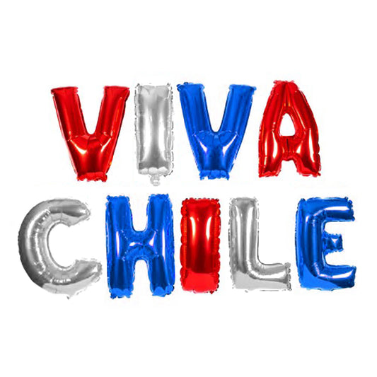 Globo Viva Chile x 1 Uni.