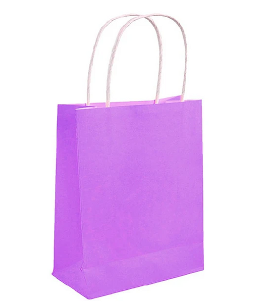 Bolsas de Papel Morado x 6 Uni.