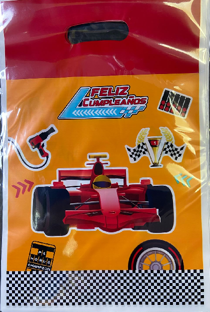 Bolsas de Dulces Autos x 10 Uni.