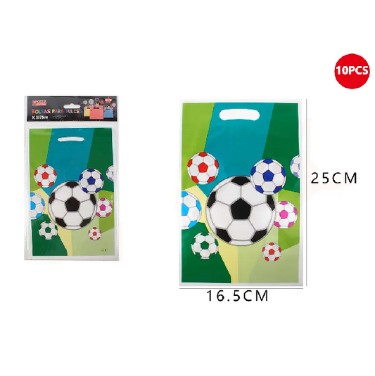 Bolsas de Dulces Fútbol x 10 Uni.