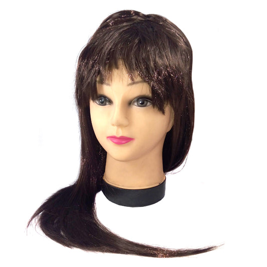 Peluca Larga Cafe X 1 Uni