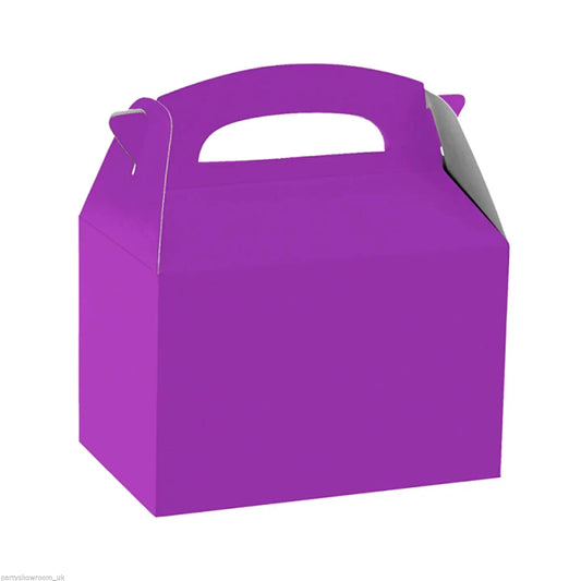 Cajas Sorpresa Moradas x 6 Uni.