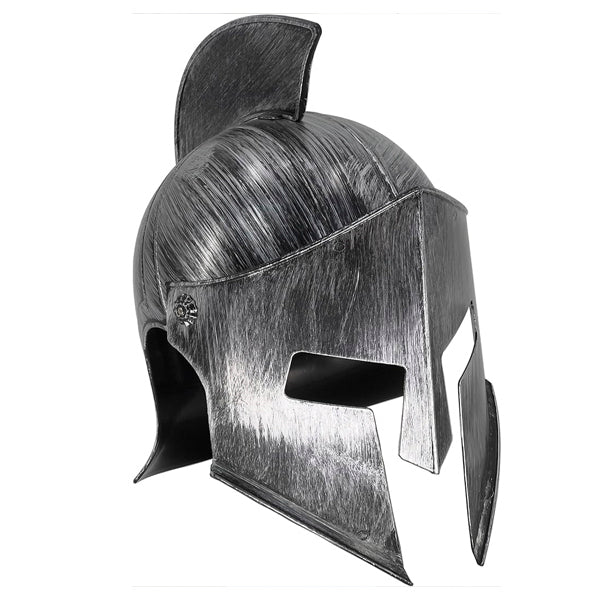 Sombrero De Casco Romano Máscara Plateado
