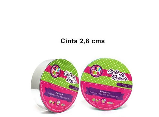 Cinta Regalo 2,8 CM Silver