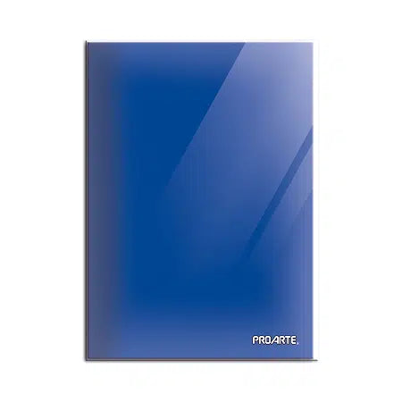 RHEIN CARPETA PLASTIFICADA CON ACCO AZUL