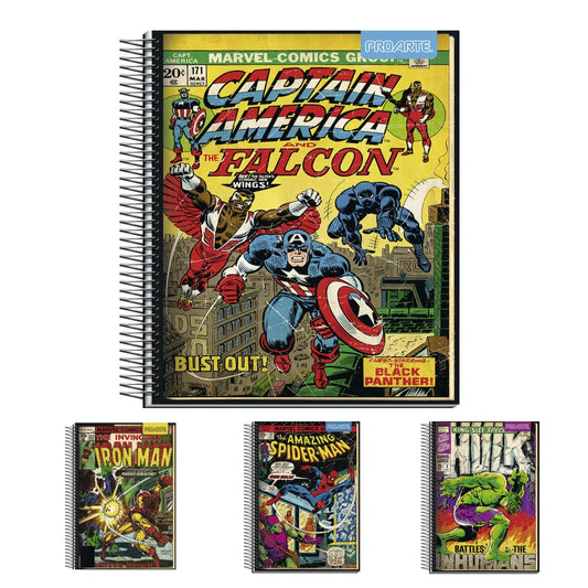Cuaderno Marvel Comic