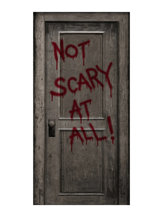 Decoración Puerta Not Scary  At All! 200cm