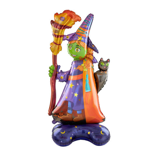 Globo Halloween Bruja 128 x 65 x 45 cm