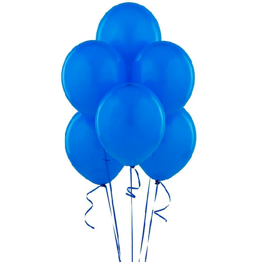 Globos Látex 9" Azul x 50 Uni.