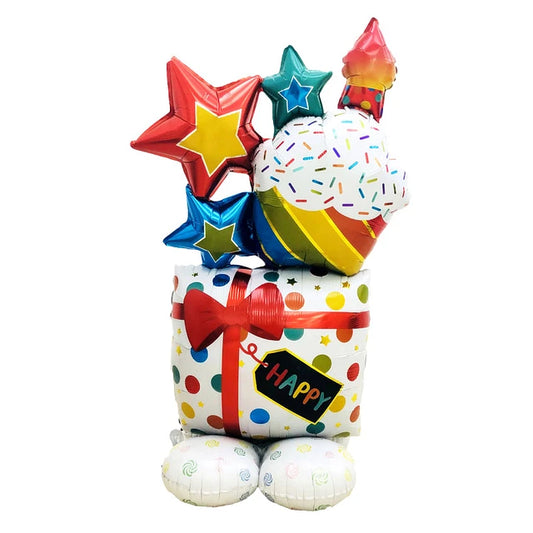 Globo Foil Regalo Fiesta 40" x 1 Uni.