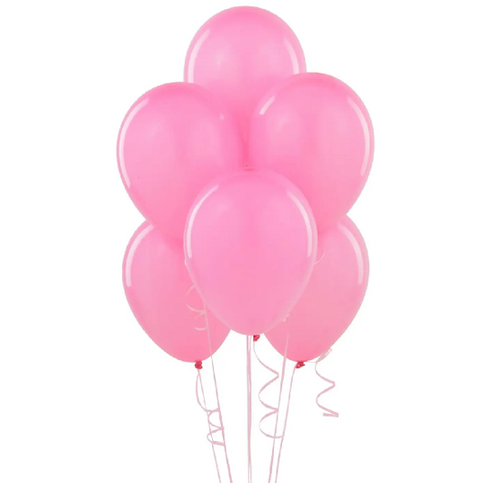 Globos Latex 9" Rosado x 50 Uni.