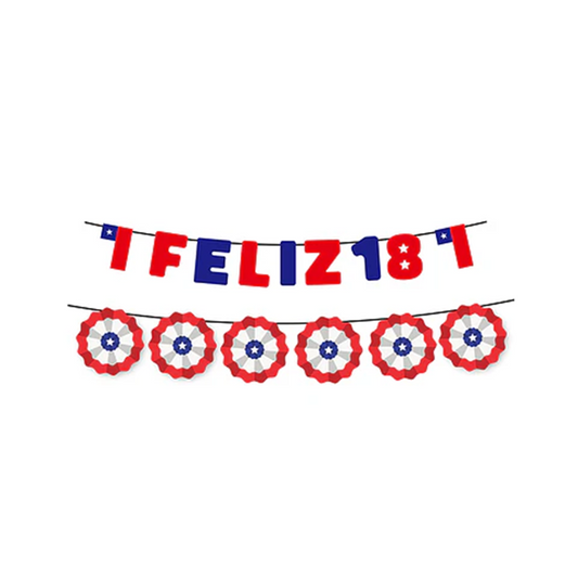 Guirnalda Feliz 18 x 5 mts