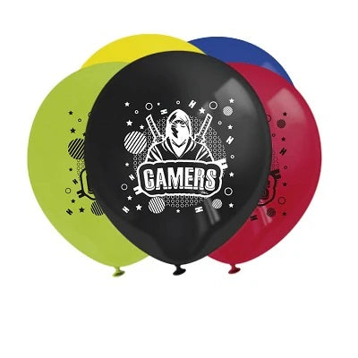 Globo Látex 12" Gamers x 25 Uni