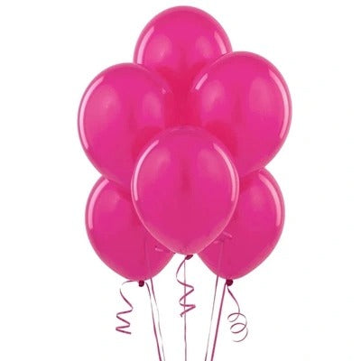 Globos Látex 9" Reutter Fucsia x 50 Uni