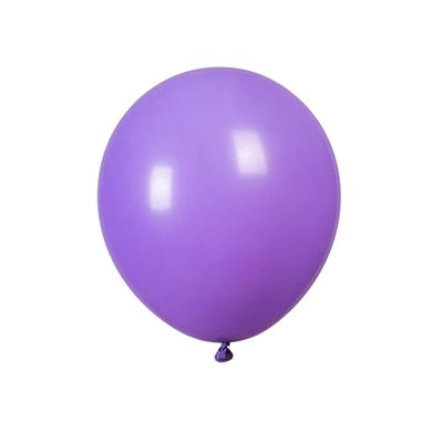 Globos Látex 9" Morado x 25 Uni.