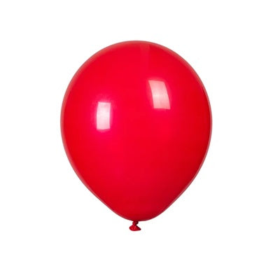 Globos Látex 9" Rojo x 25 Uni.