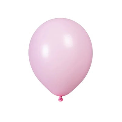 Globos Látex 9" Liso Rosado x 25 Uni