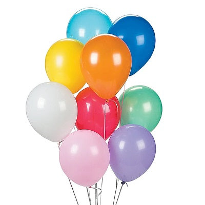 Globos Látex 9" Reutter Surtido x 50 Uni