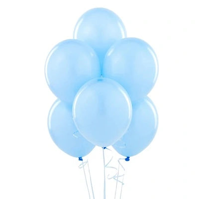 Globos Látex 9" Reutter Celeste x 50 Uni