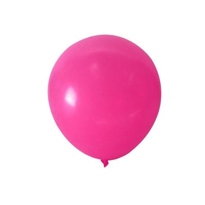 Globos Látex 9" Liso Fucsia x 25 Uni