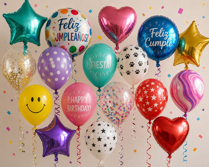 Servicio de Inflado de Globos con Helio