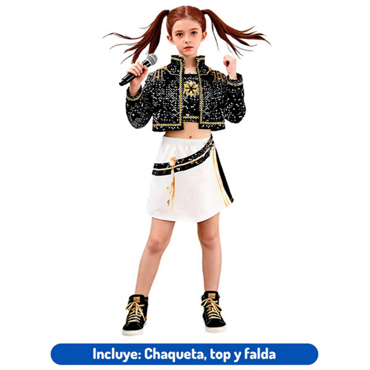 Disfraz Concert - Idol Mira K-POP 3-4 años